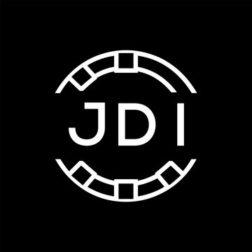 &ldquo;Modern JDI Monogram Logo Design, Sleek Minimalist Letter mark in Circle, JDI LATER LOGO, High-Contrast Branding Concept&rdquo;
