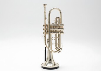 Shiny trumpet instrument