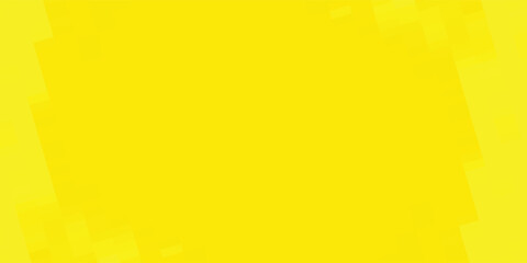 Pixel abstract mosaic background Gradient design Isolated black elements on yellow background Vector illustration for website, card, poster