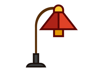 Obraz premium vector illustration of a lamp