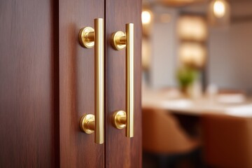 Elegant Door Handle in Modern Interior Design