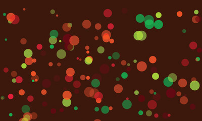 Abstract Circle Pattern in Earth Tones for Modern Backgrounds and Designs