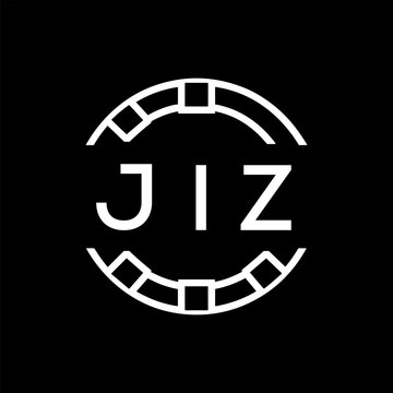 &ldquo;Modern  Monogram Logo Design, Sleek Minimalist Letter mark in Circle, JIZ LATER LOGO, High-Contrast Branding Concept&rdquo;
