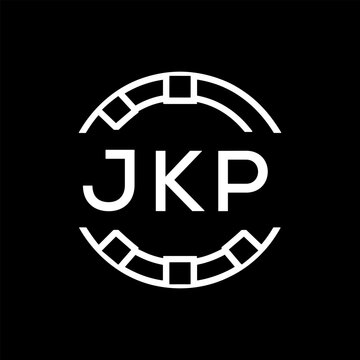 &ldquo;Modern  Monogram Logo Design, Sleek Minimalist Letter mark in Circle, JKP LATER LOGO, High-Contrast Branding Concept&rdquo;
