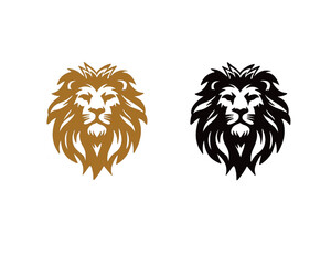 lion vector icon