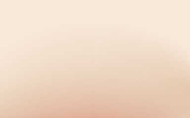 Beige abstract background. Light gradient vector banner. Pastel beige backdrop. Soft blurred light bg. Pastel gradation water cover design