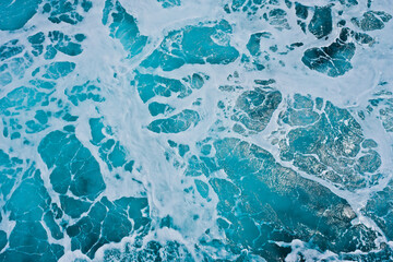 Ocean wave texture and background 