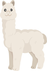 illustration alpaca