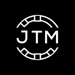 “Modern JM  Monogram Logo Design, Sleek Minimalist Letter mark in Circle, JM LATER LOGO, High-Contrast Branding Concept”. 
