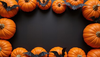 halloween pumpkin border
