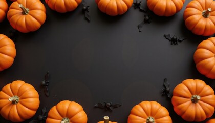halloween pumpkin border