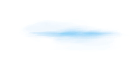 Blue Cool Airflow Wave with Glistering Light Trail, Breeze Swirl Effect, and Purification Motion on Transparent Background for Climate Designs