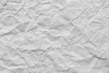 Macro distant crumpled white paper texture,Crumpled white paper texture,White Paper Texture background. Crumpled white paper abstract shape background with space paper for text 