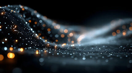 Abstract technology big data background concept, artificial intelligence tech, big data and cybersecurity