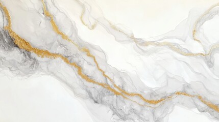 Naklejka premium Abstract marble background in white tones, suitable for websites, prints, and refined designs