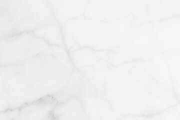 White marble texture with minimal cracks isolated on white background with clipping path.