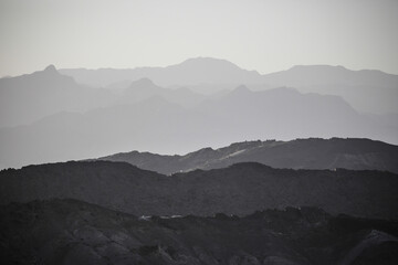 Rocky outcrop among the mountains of the arid Richtersveld
