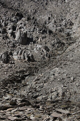 Textures of the arid Richtersveld mountain rocky cliffs