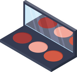 vector illustration of makeup product
