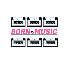 Vintage Retro Cassette Tape Pattern for Stylish Music Themed Graphic Design