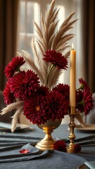 Elegant Holiday Table Setting