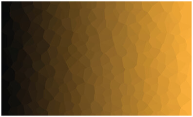 Obraz premium Dark to bright orange gradient geometric crystal pattern background abstract texture