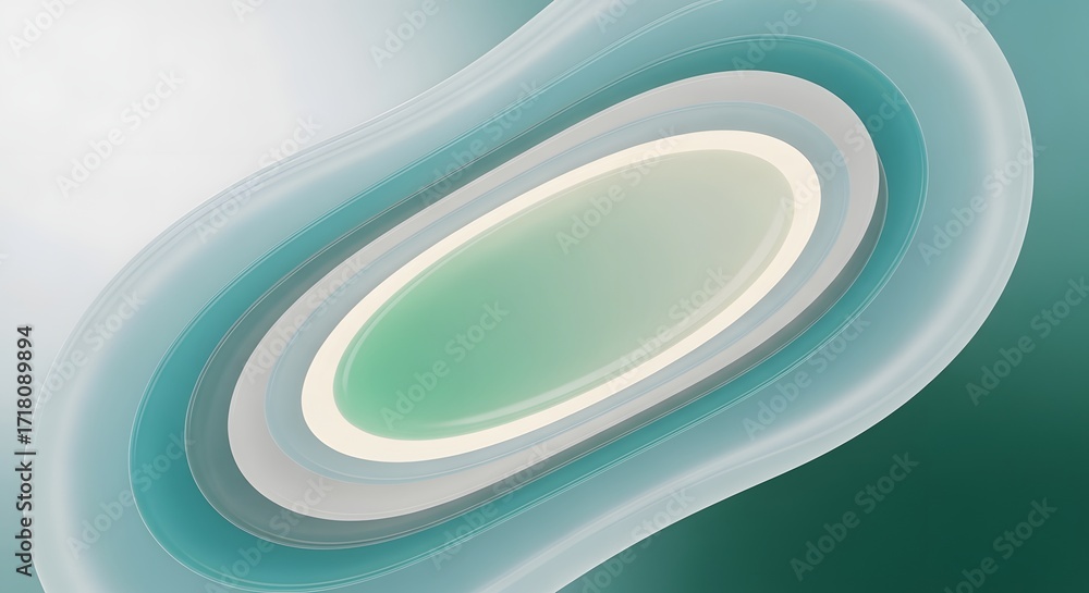 Aufkleber abstract modern background with fluid shapes and smooth lines. soft colorful gradient patterns with 