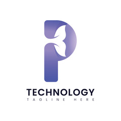 Technology Logo design vector