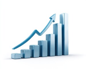 Graph showing growth