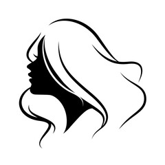 silhouette of a girl