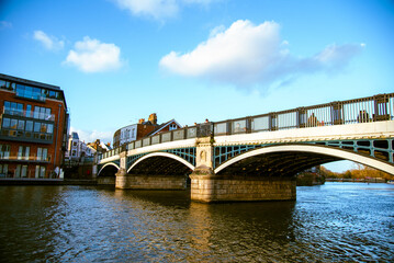 Bridge over the river in Windsor