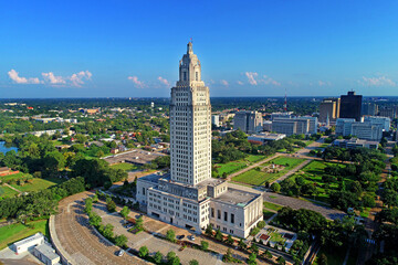 Baton Rouge Louisiana State Capitol Art Deco Building  09.15.2025