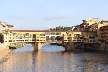 Naklejka premium Bridge river Florence 