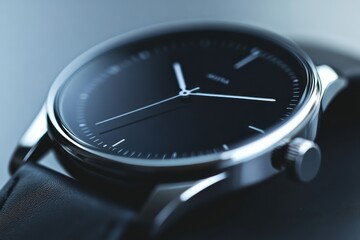 Modern smartwatch close-up with sleek design
