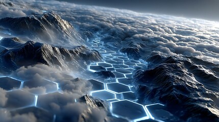 Futuristic sci fi control room interior high resolution picture