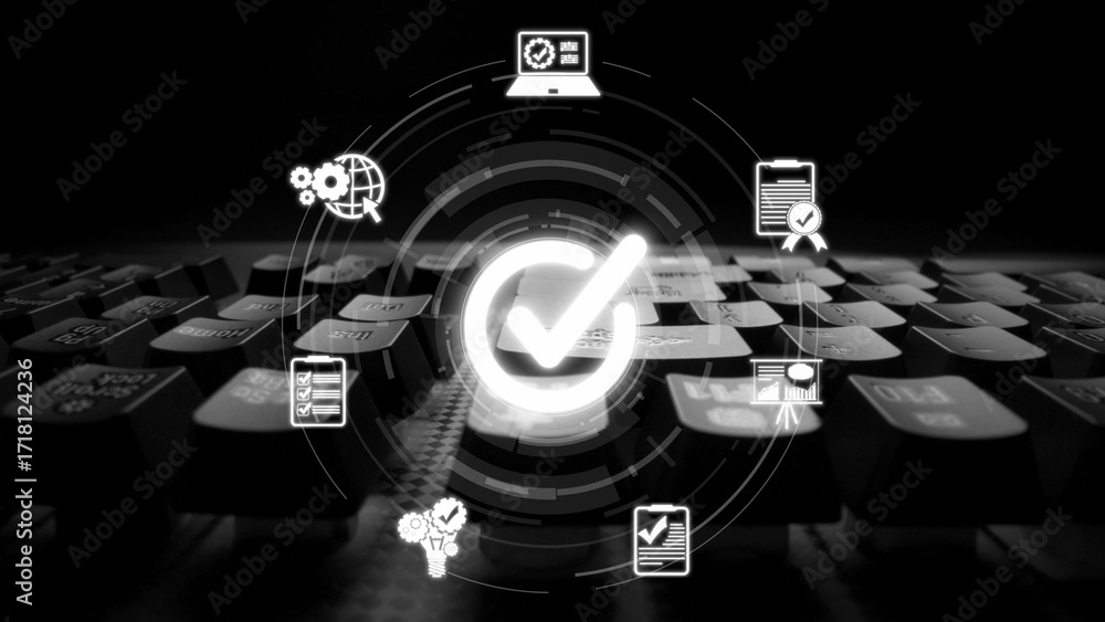 Poster quality assurance, product quality control, compliance verification, qa and qc systems, and product 