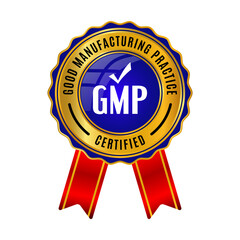 GMP Certified Seal – Good Manufacturing Practice Quality Assurance Badge