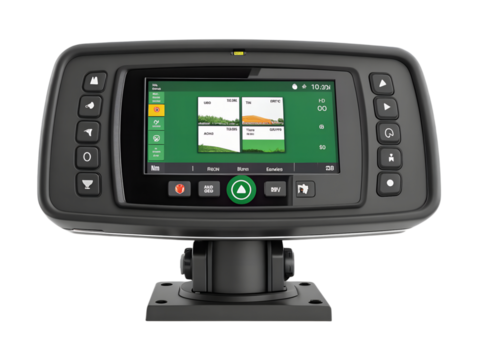 Agricultural monitor isolated on transparent background