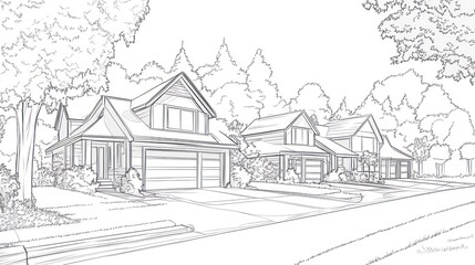 Neighborhood sketch design