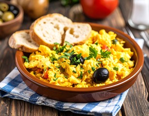 Scrumptious Scrambled Eggs with Toppings