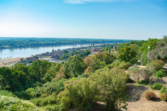 Danube River at Batina, Baranja, Croatia