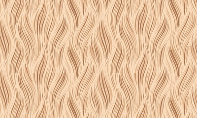 Natural Sand Dune or Wood Grain Abstract Line Art Pattern
