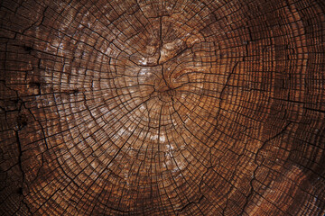 Fototapeta premium Autumn trend Burnt Wood. Burnt Wood color. Autumn style. Burnt Wood. Wood texture. Dark toned wood texture