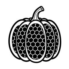 vector illustration of a pumpkin