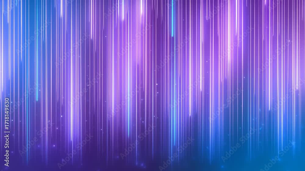 Aufkleber vibrant digital visualization featuring vertical light streams cascading with dynamic energy. intens