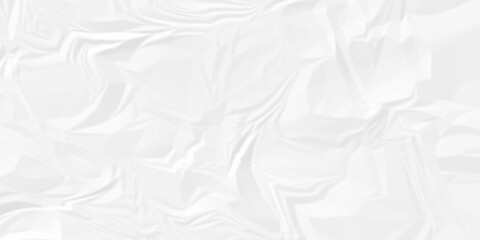 Crumple crushed aged white obsolete rumple craft design. wrinkle ripped creased white crumple aged closeup recycled document grunge paper background.	
