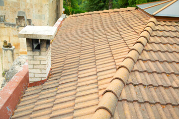 Old church roof. Armenian church