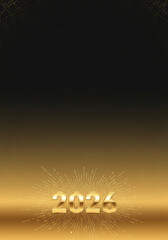 Happy New Year 2026 Template