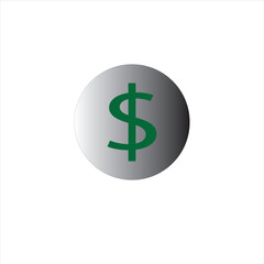 Clean and modern dollar sign logo inside a circle. Perfect for finance, banking, investment, and business branding. Simple, professional, and versatile design for various industries.