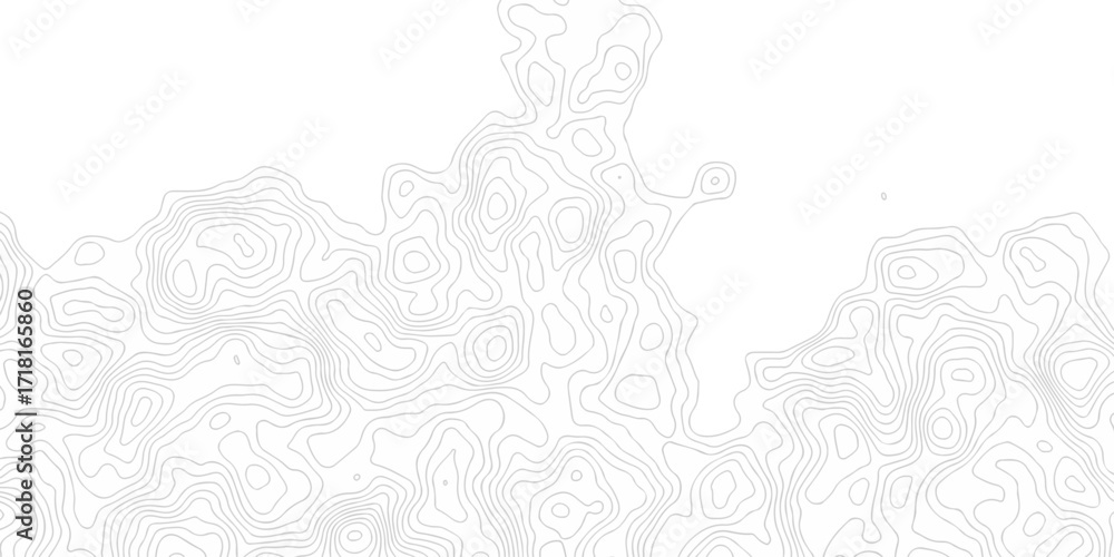 Poster geographic discovery abstract vector lines topographic contour lines grid pattern. topography map re